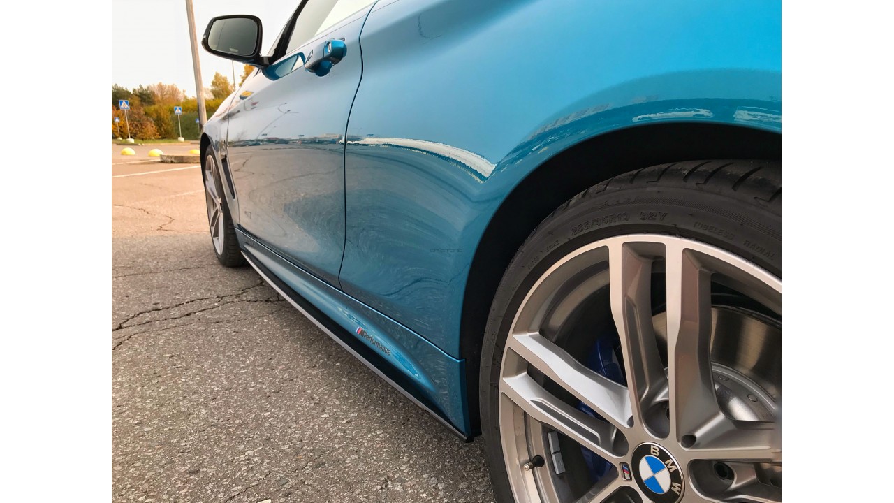 Накладки боковых порогов BMW F32 M Performance